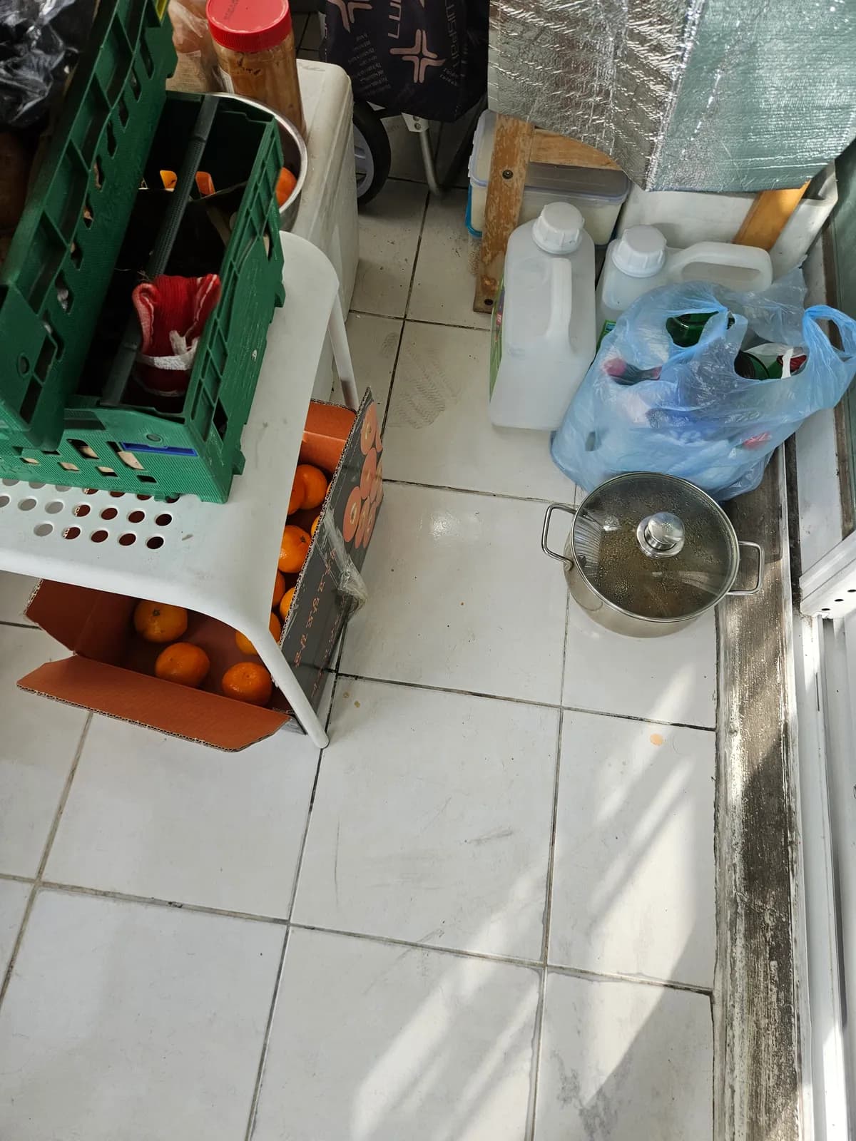 고양시 덕양구 화정동 보일러 분배기 누수 증상 범위 확인 참고 사진